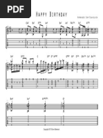Download Happy Birthday Jazz Guitar by Jari Velaochaga SN298327699 doc pdf