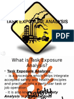 Task Exposure Analysis