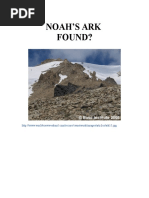 Noah Ark Found