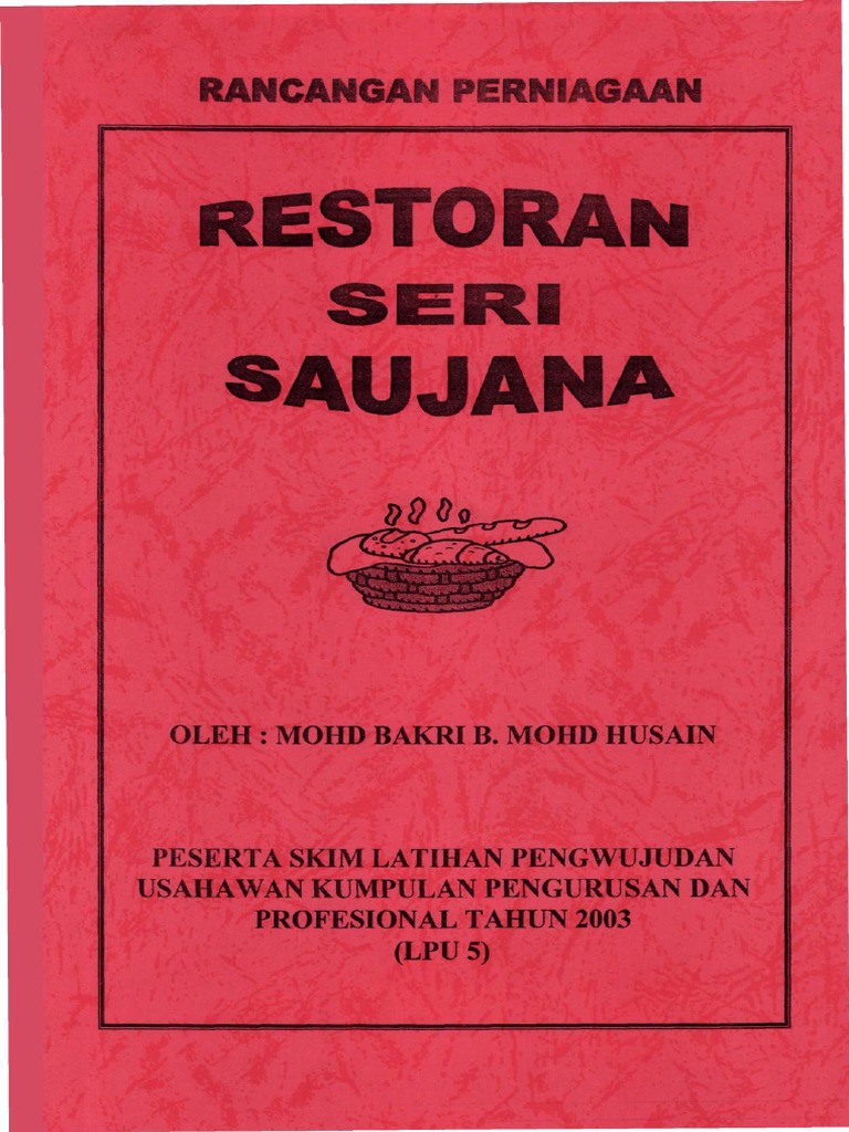 Etr Restoran Seri Saujana Pdf Pdf