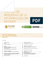 Politica de Seguridad Del A Informacion