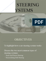 Car Steering Systems: Presenter