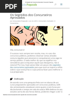 Os Segredos Dos Concurseiros Aprovados _ Concurseiro Preparado