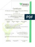 Certificacion Ecologica