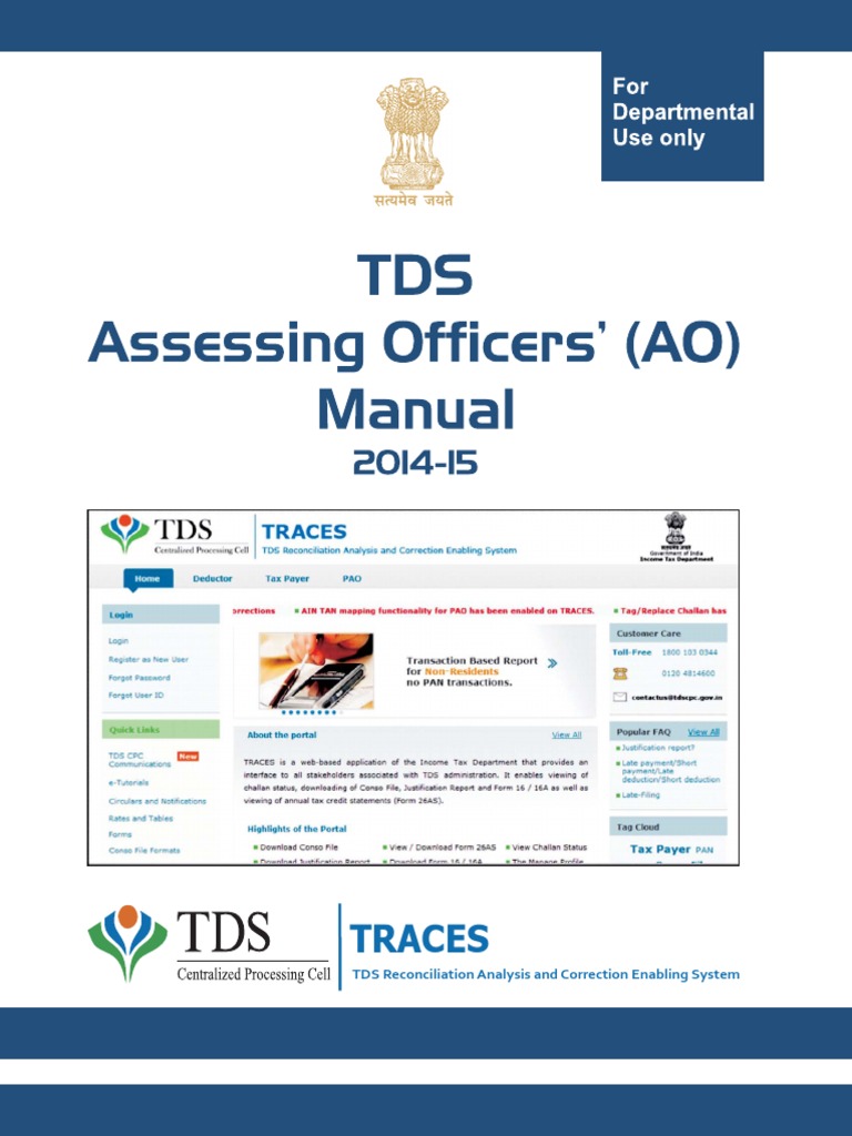 A Comprehensive Manual on the Centralized Processing Cell for Tax ...