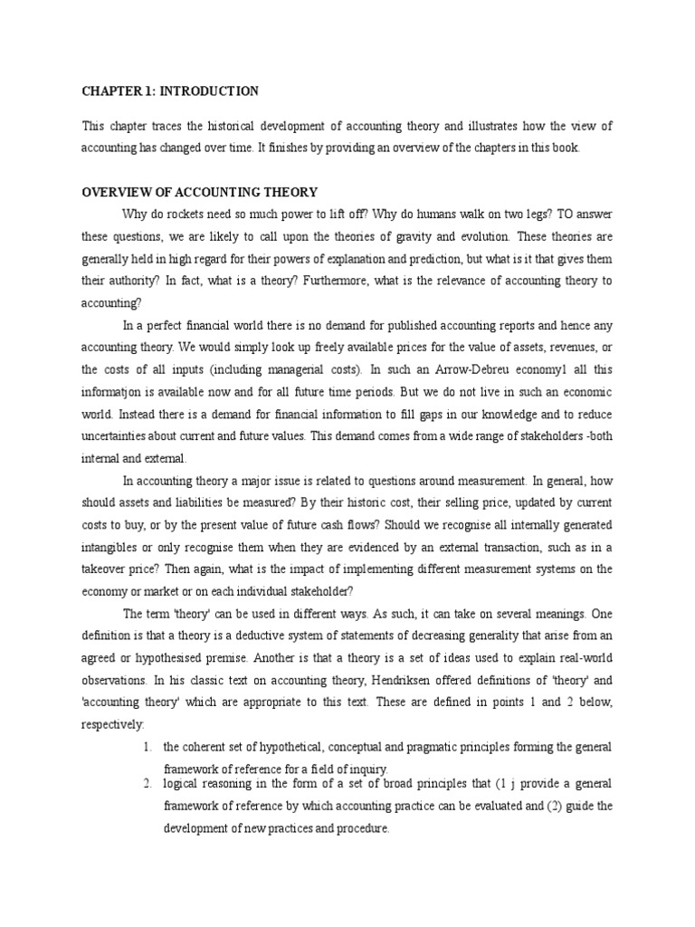 Chapter 1 | PDF | International Financial Reporting Standards ...