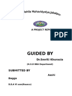 A Project Report On