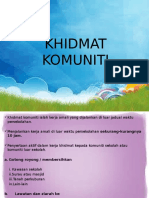 Khidmat Komuniti