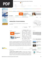 Migrações Atuais No Brasil