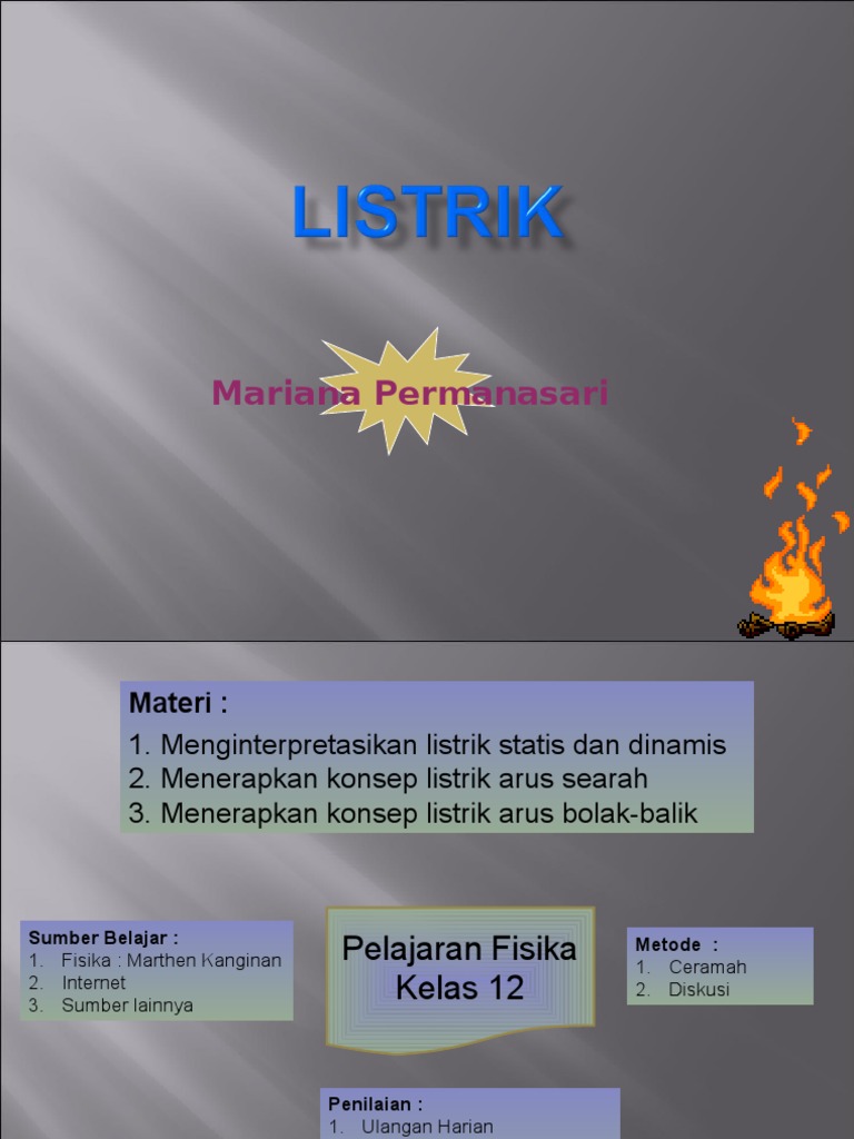 Listrik Statis Mariana