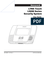 LYNX Touch L5200 Series Security System: User Guide