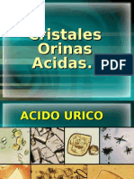 Cristales en Orinas Acidas y Alcalinas