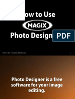 How To Use Magix Photo Designer