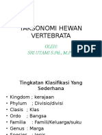 Taksonomi Hewan Vertebrata.1