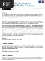 Download Propositions Sarkozy campagne 2007 by dagrouik SN29842428 doc pdf