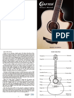 Crafter Guitar  Manual