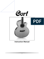 Acoustic Guitar Manual Cort