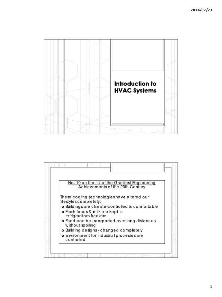 Understanding HVAC Systems and Applications | PDF | Hvac | Air Conditioning