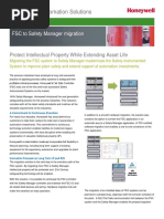 FSC To Safety Manager Migration Solution Note