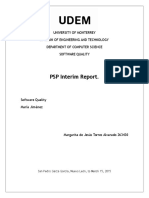 PSP Interim Report