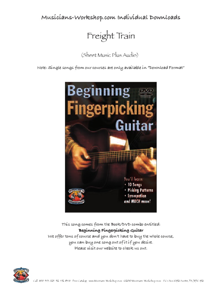 Freight Train PDF Music Theory Performing Arts