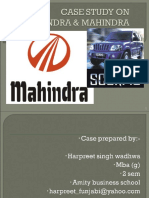 Mahindra Case Study