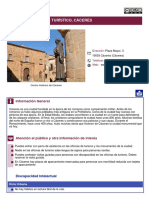 Ruta de Interés Turístico, Cáceres: Información General