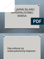 Ang Japan Bilang Imperyalistang Bansa