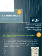 6.5 Normativas Ambientales