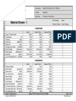 Material Stream: 1: Conditions