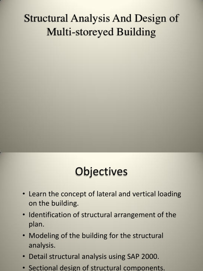 Structural Analysis & Design of MSB | PDF | Structural Analysis | Beam ...