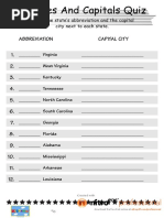 Download States and Capitals Worksheet by Sherry  SN29848853 doc pdf