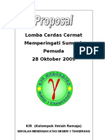 Download Proposal Cerdas Cermat SMA Negeri 3 Tangerang by MumtazFadheel SN29848879 doc pdf