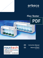 Orbeco-Hellige ET 740, ET 750 Floc Tester Manual