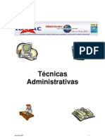 Contabilidade - Apostila Tecnicas Adm IDEPAC