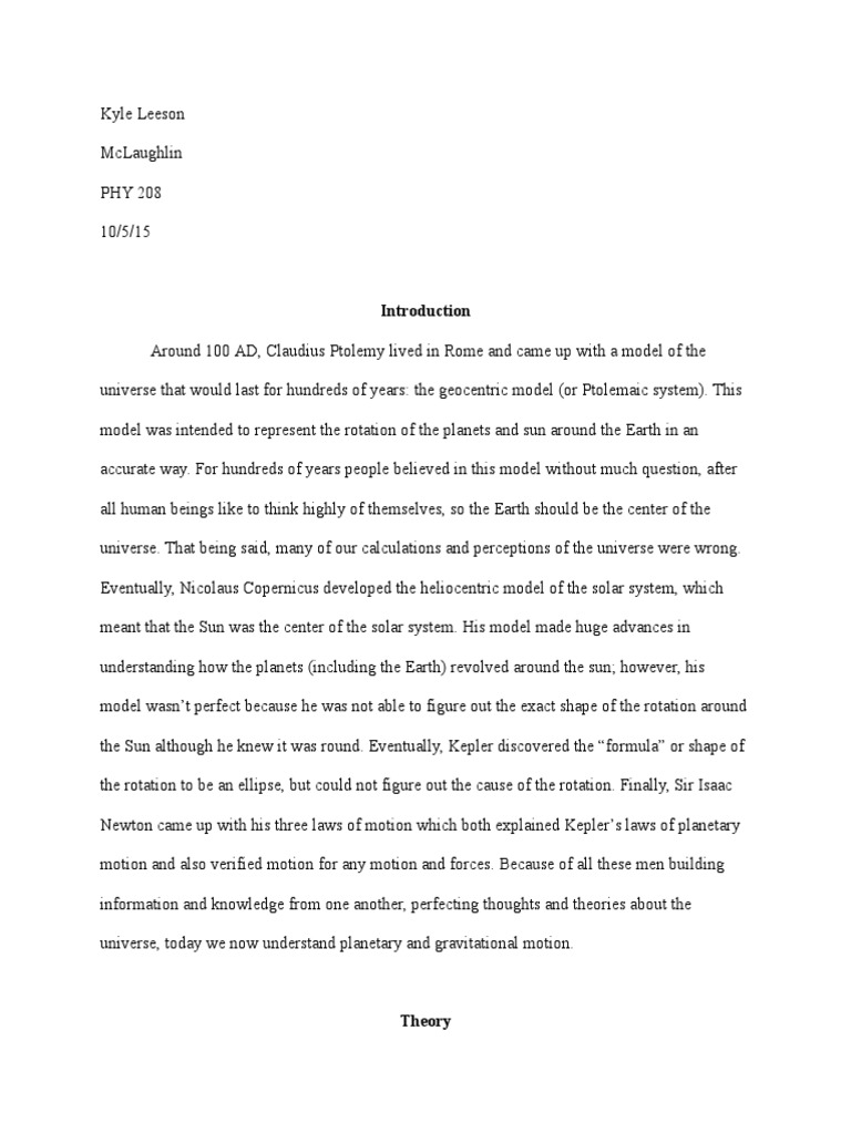 research paper about astronomy