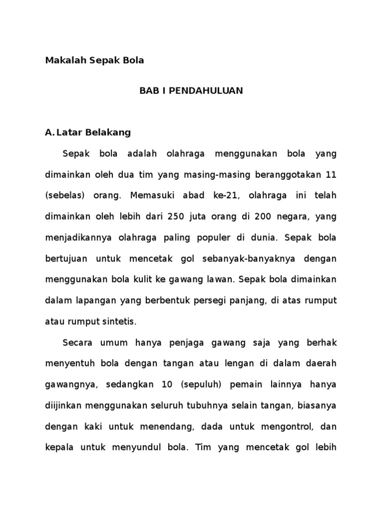 Surat Makluman Latihan Sepak Takraw