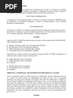 Contabilidade - Impostos - ICMS e IPI Recuperaveis