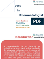 Careers in Rheumatologist