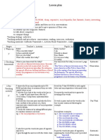 2. Lesson Plan Clasa 4