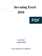 Download Statistics using Excel 2010 by Michail SN2985277 doc pdf