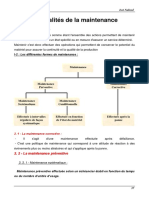 3 Generalites de La Maintenance PDF