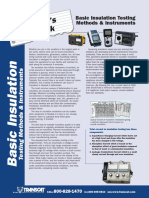 Basic Insulation Testing