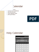 Holy Calendar