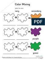 Color Mixing Worksheet 2 0