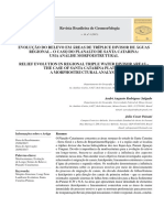 EVOLUÇÃO DO RELEVO EM ÁREAS DE TRÍPLICE DIVISOR DE ÁGUAS REGIONAL - O CASO DO PLANALTO DE SANTA CATARINA