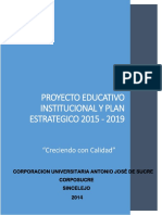 Pei Plan Estrategico 2015 - 2019 
