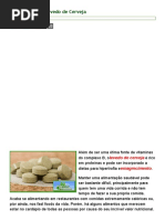 7 Benefícios Do Levedo de Cerveja _ Notícias Naturais