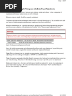 Detroit s60 Valve Adjustment PDF | PDF