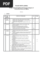 Telaah Kritis Jurnal Uji Diagnostik